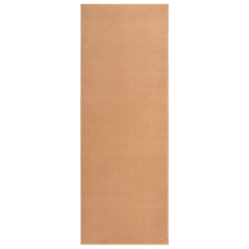 Tappeto Lungo in BCF Beige 100x250 cm Tappeto Lungo in BCF Beige 100x250 cm