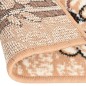 Tappeto Lungo in BCF Beige 100x200 cm Tappeto Lungo in BCF Beige 100x200 cm