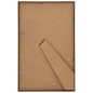 vidaXL Cornici Foto Collage 3 pz per Tavolo Bronzo 13x18cm in MDF