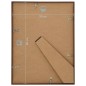 Cornici Foto Collage 5 pz per Muro o Tavolo Bronzo 50x60cm MDF