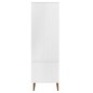 Armadio MOLDE Bianco 90x55x175 cm in Legno Massello di Pino Armadio MOLDE Bianco 90x55x175 cm in Legno Massello di Pino
