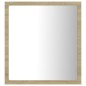 Specchio da Bagno LED Rovere Sonoma 40x8,5x37 cm in Acrilico Specchio da Bagno LED Rovere Sonoma 40x8,5x37 cm in Acrilico
