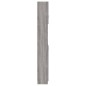 Armadietto Bagno Grigio Sonoma 32x25,5x190 cm Legno Multistrato