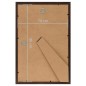 Cornici Foto Collage 3 pz per Parete o Tavolo Nere 70x90 cm MDF Cornici Foto Collage 3 pz per Parete o Tavolo Nere 70x90 cm MDF