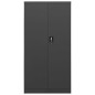 vidaXL Armadio con Ripiani Antracite 90x40x180 cm in Acciaio vidaXL Armadio con Ripiani Antracite 90x40x180 cm in Acciaio