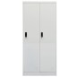 vidaXL Armadio Grigio Chiaro 80x50x180 cm in Acciaio vidaXL Armadio Grigio Chiaro 80x50x180 cm in Acciaio