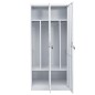 vidaXL Armadio Grigio Chiaro 80x50x180 cm in Acciaio vidaXL Armadio Grigio Chiaro 80x50x180 cm in Acciaio