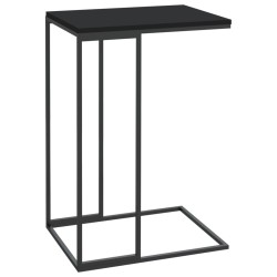 vidaXL Tavolino da Salotto Nero 40x30x59 cm in Legno Multistrato