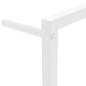 vidaXL Portasciugamani Bianco 45x10x115 cm in Acciaio vidaXL Portasciugamani Bianco 45x10x115 cm in Acciaio