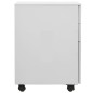 vidaXL Schedario Mobile Grigio Chiaro 39x45x60 cm in Acciaio vidaXL Schedario Mobile Grigio Chiaro 39x45x60 cm in Acciaio