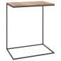 vidaXL Tavolino da Salotto Nero 55x35x66 cm in Legno Multistrato vidaXL Tavolino da Salotto Nero 55x35x66 cm in Legno Multistrato