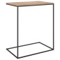vidaXL Tavolino da Salotto Nero 55x35x66 cm in Legno Multistrato vidaXL Tavolino da Salotto Nero 55x35x66 cm in Legno Multistrato