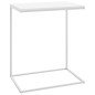 vidaXL Tavolino da Salotto Bianco 55x35x66 cm in Legno Multistrato vidaXL Tavolino da Salotto Bianco 55x35x66 cm in Legno Multistrato