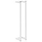vidaXL Portasciugamani Bianco 12,5x12,5x60 cm in Acciaio vidaXL Portasciugamani Bianco 12,5x12,5x60 cm in Acciaio