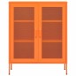 vidaXL Armadietto Arancione 80x35x101,5 cm in Acciaio vidaXL Armadietto Arancione 80x35x101,5 cm in Acciaio