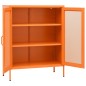 vidaXL Armadietto Arancione 80x35x101,5 cm in Acciaio vidaXL Armadietto Arancione 80x35x101,5 cm in Acciaio