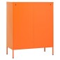vidaXL Armadietto Arancione 80x35x101,5 cm in Acciaio vidaXL Armadietto Arancione 80x35x101,5 cm in Acciaio