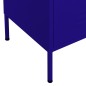 vidaXL Armadietto Blu Marino 80x35x101,5 cm in Acciaio