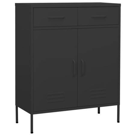 vidaXL Armadietto Antracite 80x35x101,5 cm in Acciaio
