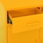 vidaXL Armadietto Giallo Senape 80x35x101,5 cm in Acciaio vidaXL Armadietto Giallo Senape 80x35x101,5 cm in Acciaio