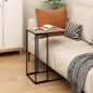 vidaXL Tavolino da Salotto Nero 40x30x59 cm in Legno Multistrato