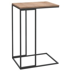 vidaXL Tavolino da Salotto Nero 40x30x59 cm in Legno Multistrato