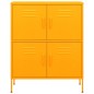 vidaXL Armadietto Giallo Senape 80x35x101,5 cm in Acciaio vidaXL Armadietto Giallo Senape 80x35x101,5 cm in Acciaio