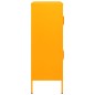 vidaXL Armadietto Giallo Senape 80x35x101,5 cm in Acciaio vidaXL Armadietto Giallo Senape 80x35x101,5 cm in Acciaio