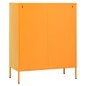 vidaXL Armadietto Giallo Senape 80x35x101,5 cm in Acciaio vidaXL Armadietto Giallo Senape 80x35x101,5 cm in Acciaio