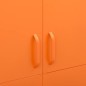 vidaXL Armadio Arancione 90x50x180 cm in Acciaio vidaXL Armadio Arancione 90x50x180 cm in Acciaio