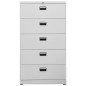 vidaXL Armadio Classificatore Grigio Chiaro 90x46x164 cm in Acciaio vidaXL Armadio Classificatore Grigio Chiaro 90x46x164 cm in Acciaio
