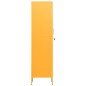 vidaXL Armadio Giallo Senape 35x46x180 cm in Acciaio vidaXL Armadio Giallo Senape 35x46x180 cm in Acciaio