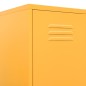 vidaXL Armadio Giallo Senape 35x46x180 cm in Acciaio vidaXL Armadio Giallo Senape 35x46x180 cm in Acciaio