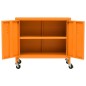 vidaXL Armadietto Arancione 60x35x56 cm in Acciaio vidaXL Armadietto Arancione 60x35x56 cm in Acciaio