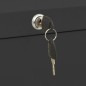 vidaXL Armadio Classificatore Antracite 90x46x164 cm in Acciaio vidaXL Armadio Classificatore Antracite 90x46x164 cm in Acciaio