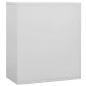 vidaXL Armadio Classificatore Grigio Chiaro 90x46x103 cm in Acciaio vidaXL Armadio Classificatore Grigio Chiaro 90x46x103 cm in Acciaio