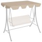 Baldacchino per Dondolo Giardino Beige 188/168x110/145 cm Baldacchino per Dondolo Giardino Beige 188/168x110/145 cm