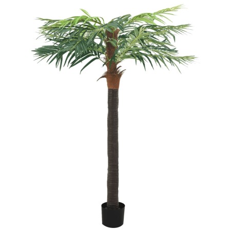 vidaXL Palma di Phoenix Artificiale con Vaso 215 cm Verde