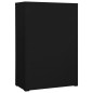 vidaXL Armadio Classificatore Nero 90x46x164 cm in Acciaio vidaXL Armadio Classificatore Nero 90x46x164 cm in Acciaio