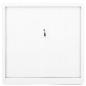 vidaXL Armadio con Ante Scorrevoli Bianco 90x40x90 cm in Acciaio vidaXL Armadio con Ante Scorrevoli Bianco 90x40x90 cm in Acciaio