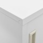 vidaXL Armadietto con Chiave Grigio Chiaro 90x45x92,5 cm in Acciaio vidaXL Armadietto con Chiave Grigio Chiaro 90x45x92,5 cm in Acciaio