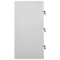 vidaXL Armadietto a Chiave Grigio Chiaro e Verde 90x45x92,5 cm Acciaio vidaXL Armadietto a Chiave Grigio Chiaro e Verde 90x45x92,5 cm Acciaio