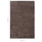 vidaXL Tappeto a Pelo Corto Grigio Talpa 230x160 cm vidaXL Tappeto a Pelo Corto Grigio Talpa 230x160 cm