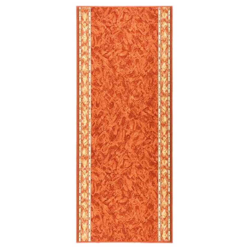 vidaXL Tappeto Corsia Terracotta 100x250 cm Antiscivolo vidaXL Tappeto Corsia Terracotta 100x250 cm Antiscivolo