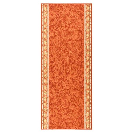 vidaXL Tappeto Corsia Terracotta 100x250 cm Antiscivolo