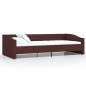 vidaXL Dormeuse USB Viola in Tessuto 90x200 cm vidaXL Dormeuse USB Viola in Tessuto 90x200 cm