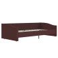 vidaXL Dormeuse USB Viola in Tessuto 90x200 cm vidaXL Dormeuse USB Viola in Tessuto 90x200 cm