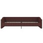 vidaXL Dormeuse USB Viola in Tessuto 90x200 cm vidaXL Dormeuse USB Viola in Tessuto 90x200 cm