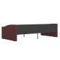 vidaXL Dormeuse USB Viola in Tessuto 90x200 cm vidaXL Dormeuse USB Viola in Tessuto 90x200 cm