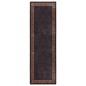 vidaXL Tappeto Lavabile 80x300 cm Nero e Oro Antiscivolo vidaXL Tappeto Lavabile 80x300 cm Nero e Oro Antiscivolo